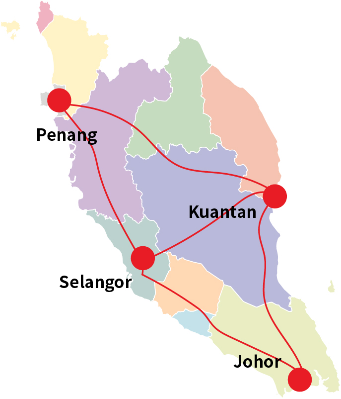 Domestic Transport Routes